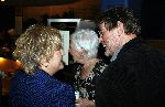 Amsterdam 1 maart 2006
Presentatie dvd Jasperina de Jong .
Jasperina met haar ex Vincent Mentzel