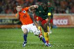 Zaterdag, 27 Mei 2006 Vriendschappelijke interland op weg naar het WK 2006 Nederland-Kameroen, eindstand 1-0
Wesley Sneijder
© Edwin van Zandvoort