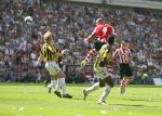 Eindhoven, 29 April 2007 Kampioenswestrijd PSV-Vitesse, eindstand 5-1
Seizoen 2006/2007 Onverwachts landskampioenschap voor PSV doordat de concurrent AZ verloor en Ajax een doelpunt tekort kwam.
ALEX PSV scoort