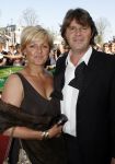 Scheveningen 15 april 2007
Premiere Tarzan in het circus theater. 
Caroline Tensen met vriend Peter Gallas