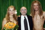 Scheveningen 15 april 2007
Premiere Tarzan in het circus theater. Chantal Janzen Ron Link  en Phil Collins