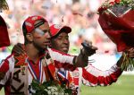 Eindhoven, 29 April 2007 Kampioenswestrijd PSV-Vitesse, eindstand 5-1
Seizoen 2006/2007 Onverwachts landskampioenschap voor PSV doordat de concurrent AZ verloor en Ajax een doelpunt tekort kwam
Diego Tardelli en Edison Mendez