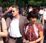 Amsterdam 25 augustus 2001
Begrafenis van Sylvia Millecam op Westgaarde.
Fons de Poel