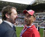 Eindhoven, 29 April 2007 Kampioenswestrijd PSV-Vitesse, eindstand 5-1
Seizoen 2006/2007 Onverwachts landskampioenschap voor PSV doordat de concurrent AZ verloor en Ajax een doelpunt tekort kwam
PSV doelman Gomes is blij