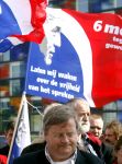 Hilversum 6 mei 2007
Herdenking Pim Fortuyn op het mediapark met oa Hilbrand Nawijn.