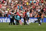 Eindhoven, 29 April 2007 Kampioenswestrijd PSV-Vitesse, eindstand 5-1
Seizoen 2006/2007 Onverwachts landskampioenschap voor PSV doordat de concurrent AZ verloor en Ajax een doelpunt tekort kwam.
Jan Kromkamp is blij en opgelucht