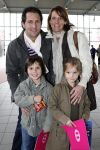 Rotterdam 7 april 2007
Premiere K3 in ahoy. Jeroen Blijlevens met vrouw en kinderen