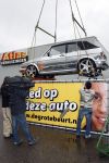 Schiphol 7 mei 2007
Jody Bernal zijn gepimpte wagen wordt omhoog getakeld aan de A4 ivm autoprogramma Pimp up my car.