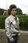 Schiphol 7 mei 2007
Jody Bernal zijn gepimpte wagen wordt omhoog getakeld aan de A4 ivm autoprogramma Pimp up my car.