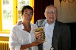 Laren 8 mei 2007
Johny Kraaykamp sr  presentatie dvd in de singer in laren. Josine v Dalsum