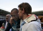 Eindhoven, 29 April 2007 Kampioenswestrijd PSV-Vitesse, eindstand 5-1
Seizoen 2006/2007 Onverwachts landskampioenschap voor PSV doordat de concurrent AZ verloor en Ajax een doelpunt tekort kwam
Keeperstrainer Joop Hiele met zijn pupil Gomes en linkss Harry v Kemenade
