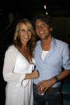 Weesp 30 april 2007
Finale just the 2 of us. Linda de Mol met vriend Sander Vahle