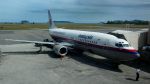 21 April 2007 Vliegtuig Malaysia airways