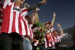 Eindhoven, 1 Mei 2007 Huldiging Selektie van PSV in het PSV-stadion 2 dagen nadat zij voor de 20e maal kampioen zijn geworden van Nederland