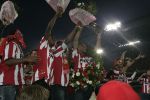 Eindhoven, 1 Mei 2007 Huldiging Selektie van PSV in het PSV-stadion 2 dagen nadat zij voor de 20e maal kampioen zijn geworden van Nederland