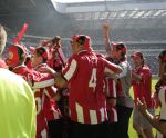 Eindhoven, 29 April 2007 Kampioenswestrijd PSV-Vitesse, eindstand 5-1
Seizoen 2006/2007 Onverwachts landskampioenschap voor PSV doordat de concurrent AZ verloor en Ajax een doelpunt tekort kwam
 Ibrahim Afellay Manuel Da Costa, Arouna Kone en Diego Tardelli,Gomes, Eric Addo, Alex PSV,Sun Xiang, Ibrahim Afellay, Timmy Simons  en Jefferson Farfan
Dit was officieel de laatste wedstrijd voor PSV-aanvoerder Phillip Cocu