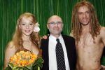 Scheveningen 15 april 2007
Premiere Tarzan in het circus theater. Chantal Janzen Ron Link  en Phil Collins