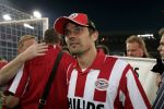 Eindhoven, 1 Mei 2007 Hulding Selektie van PSV in het PSV-stadion 2 dagen nadat zij voor de 20e maal kampioen zijn geworden van Nederland
Aanvoerder Phillip Cocu