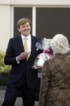 Den Haag 11 april 2007
Prins Willem Alexander vertrekt bij het Bronovo ziekenhuis.