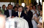 Den Haag 11 april 2007
Prins Willem Alexander toont zijn derde dochter Prinses... aan de pers in het bronovo ziekenhuis.