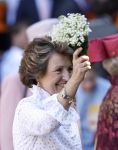Woudrichem Den Bosch 30 april 2007
Koningin Beatrix Prins Willem Alexander Prins Friso mabel Wisse Smit Prins Constantijn Prinses Laurentien Prinses Margriet Pieter v Vollenhoven Prins Maurits Prinses Marilene Prins Bernhard jr Prinses Annette Prins Pieter Christiaan Prinses  Anita Prins Floris en Prinses Aimee koninginnedag 2007
