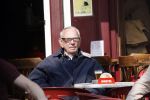 Amsterdam 12 april 2007
Rijk de Gooyer op een terras bij cafe de zon in amsterdam