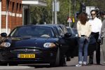 Amsterdam 19 april 2007
Robert Schoemacher in zijn nieuwe jaguar met speciaa kenteken