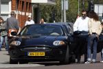 Amsterdam 19 april 2007
Robert Schoemacher in zijn nieuwe jaguar met speciaa kenteken