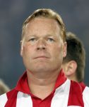 Eindhoven, 1 Mei 2007 Hulding Selektie van PSV in het PSV-stadion 2 dagen nadat zij voor de 20e maal kampioen zijn geworden van Nederland
Trainer Ronald Koeman kreeg veel bijval van de 35000 toeschouwers