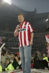 Eindhoven, 1 Mei 2007 Hulding Selektie van PSV in het PSV-stadion 2 dagen nadat zij voor de 20e maal kampioen zijn geworden van Nederland
Trainer Ronald Koeman kreeg veel bijval van de 35000 toeschouwers