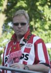 Eindhoven, 1 Mei 2007 Hulding Selektie van PSV in het PSV-stadion 2 dagen nadat zij voor de 20e maal kampioen zijn geworden van Nederland
Trainer Ronald Koeman kreeg veel bijval van de 35000 toeschouwers