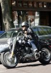 Amsterdam 5 mei 2007
Steve te Pas en zijn vrouw Maria Kooistra op harley Davidson op de cornelis schuytstraat.