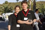 Marbella 27 april 2007
Mariette Nienhaus en Tom v Fulpen bij golf wedstrijd van Alex beleggingen.