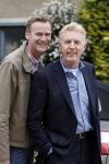 Laren 19 april 2010
Presentatie boek en de 85 e verjaardag van Johnny Kraaijkamp sr in het Rosa Spier huis. Andre v Duin met Martin
Peter Smulders bv