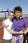 Amsterdam 18 april 2010
Prins Willem Alexander neemt deel aan Run for water vanuit het Olympisch stadion. Antonie Kamerling en Beau v Erven Dorens
Peter Smulders bv