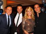Noordwijk, 2 Mei 2010 Hotel van Oranje, Feest Gerard Joling t.g.v.
het 25 jaar artiesten jubileum
Chantal Janzen met partner en Jamai Looman met partner
Foto Peter Smulders BV