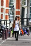 Amsterdam, 10 Mei 2010 
Cora van Mora ( Juliï¿½tte de Wijn ) in een nieuwe outfit op en rondom de grachten van Amsterdam gespot.
Foto Peter Smulders BV