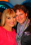 Noordwijk, 2 Mei 2010 Hotel van Oranje, Feest Gerard Joling t.g.v.
het 25 jaar artiesten jubileum
Gallyon v Vessem met man
Foto Peter Smulders BV