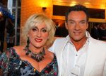 Noordwijk, 2 Mei 2010 Hotel van Oranje, Feest Gerard Joling t.g.v.
het 25 jaar artiesten jubileum
Gerard Joling met zijn vriendin Karin Bloemen
Foto Peter Smulders BV