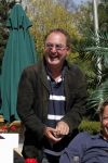 Hilversum 20 april 2010
Harry Vermeegen op terras.
Peter Smulders bv