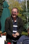 Hilversum 20 april 2010
Harry Vermeegen op terras.
Peter Smulders bv