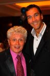Noordwijk, 2 Mei 2010 Hotel van Oranje, Feest Gerard Joling t.g.v.
het 25 jaar artiesten jubileum
Jacques D Ancona met partner
Foto Peter Smulders BV