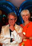 Noordwijk, 2 Mei 2010 Hotel van Oranje, Feest Gerard Joling t.g.v.
het 25 jaar artiesten jubileum
Jan des Bouvrie met zijn vrouw Monique des Bouvrie
Foto Peter Smulders BV