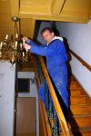 Huissen, 22 April 2010
Johan Vlemmix in zijn Horror-huis, Spookhuis
Foto Peter Smulders BV