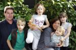 Amsterdam 14 april 2010
Martijn Krabbe samen met Amanda Krabbe en hun kinderen Bikkel Achilles Yasmijn en Michelle
