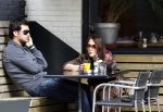 Amsterdam 25 april 2010
Melody Klaver met vriend op terras in amsterdam.
Peter Smulders bv