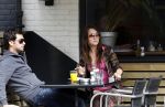 Amsterdam 25 april 2010
Melody Klaver met vriend op terras in amsterdam.
Peter Smulders bv