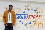 Amsterdam 29 april 2010
Patrick Kluivert gaat tijdens de WK voetbal voor eurosport werken.
De presentatie was in het Olympisch stadion.
Peter Smulders bv
