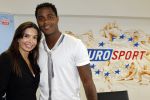 Amsterdam 29 april 2010
Patrick Kluivert gaat tijdens de WK voetbal voor eurosport werken.
De presentatie was in het Olympisch stadion.
Peter Smulders bv