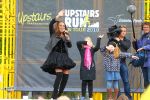 Hilversum, 7 Mei 2010
Op het Mediapark werd de grootstemobiele trap van de wereld gepresenteerd
UpstairsRun On Tour 2010
Patty Brard tijdens haar optreden
Foto Peter Smulders BV